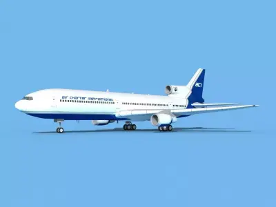 Lockheed L-1011 TriStar Air Charter Intl 3D model