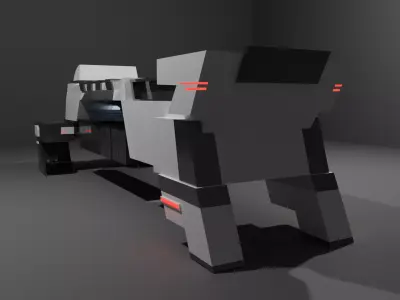 Troop Carrier 3D model