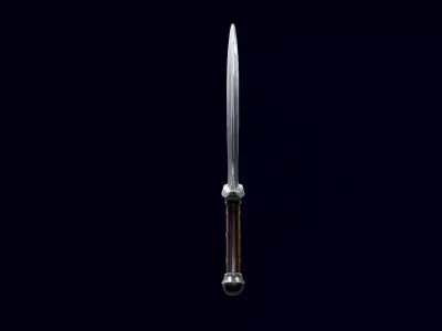 Dagger - Game Ready Weapon Low-poly 3D model