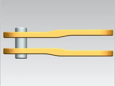 TOWER CRANE -Fore cable conector- Free 3D model