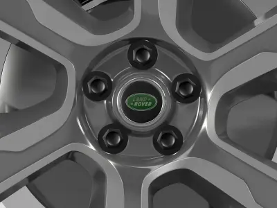 RangeRover Hybrid wheel 3D model
