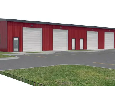 Commercial-005 Warehouse 3D model