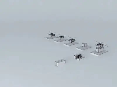 ARGO  AIRCRAFTS A 10 Firefly Multipurpose vertol system 3D model