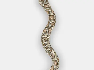 DJUNGELSKOG Puppet Low-poly 3D model