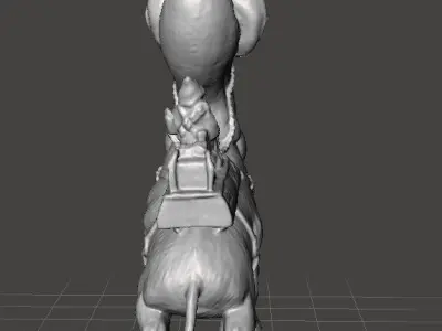 RONTO WITH JAWA MINIATURE MODELS SET LEGION SCIFI FANTASY GAMES 3D print model