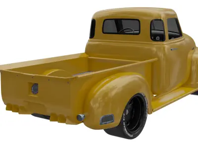 chevrolet weaver Low-poly 3D model