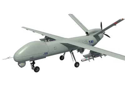 ANKA S UAV 3D model