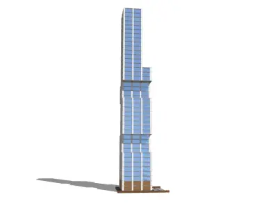 Commercial high-rise 04 3D model