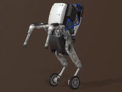 Handle Robot Boston Dynamics Low-poly 3D model