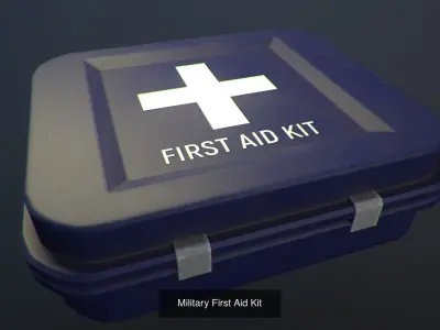 Aid Kits 3D Model Collection