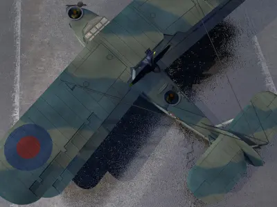 Supermarine Walrus Mk-1 3D model