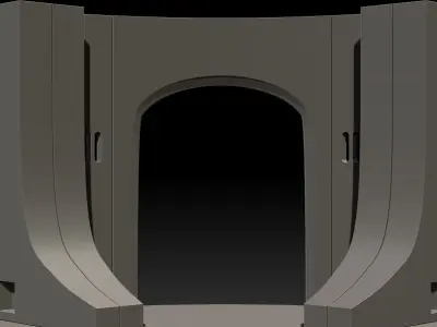 Space Monk Classroom Diorama 6 Inch scale 3D print model
