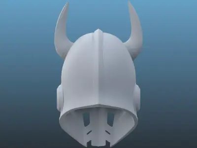 High-Detail Cybernetic Helmet PM-83 3D print model