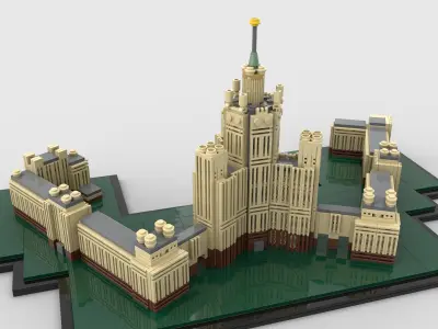 Kotelnicheskaya Embankment Building  3D model