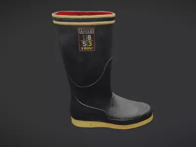 rubber boot 3D model