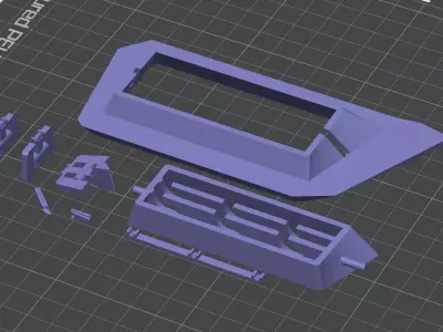 3D Airflow Redirector for Automotive  3D print model