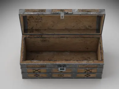 Treasure Chest - Ready for the Metaverse 3D model