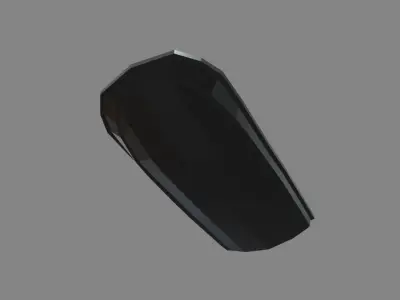 Low Poly Jet Ski 01 Low-poly 3D model