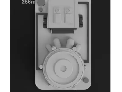 Rogue One - Galaxys Edge Inspired Intake Greeblie Prop 3D print model