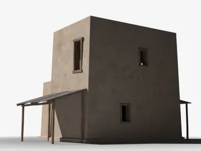 Arab x39 Low-poly 3D model