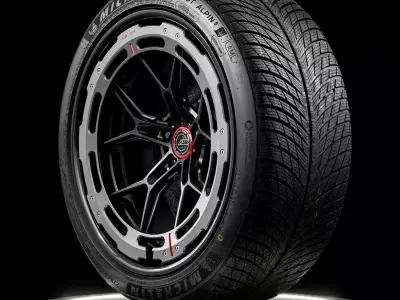 MICHELIN Pilot Alpin 5 275 35 R21 103V 3D model