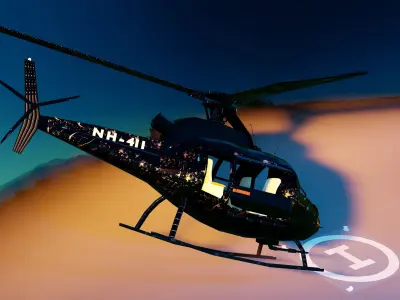 ATANAS POLICE PACKAGE V1 Low-poly 3D model