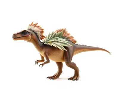 Feathered Dinosaur model pack Low-poly 3D model