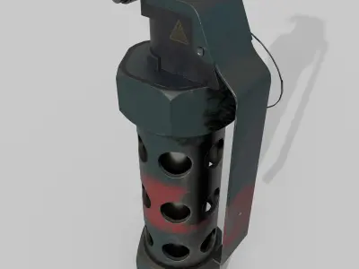 Grenade M 84 Low-poly 3D model
