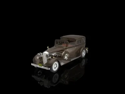 Cadillac V-16 Free 3D model