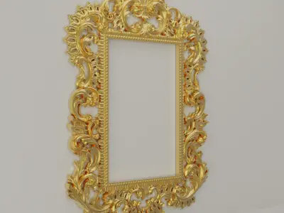 Mirror frame 3D print model