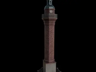 clock tower 3D model