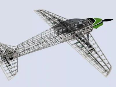 F3A construction 2m 3D model