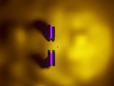 Temple of Portal Low-poly 3D model