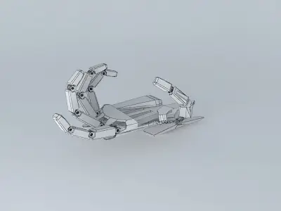 Robot fingers Free 3D model