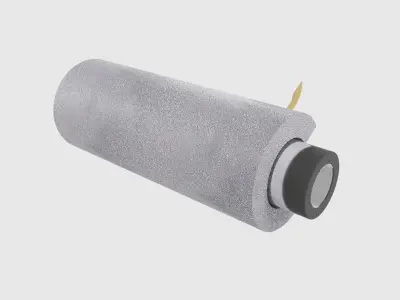 Pipe insulation 3D model