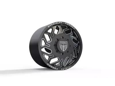 FRONT SPECIALITY FORGED D035 WHEEL 3D MODEL 3D model