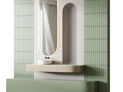 Bathroom furniture 3 3D model