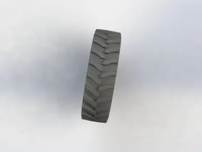 Pneu Goodyear 18 4 38 12PR R1 Tire 3D model