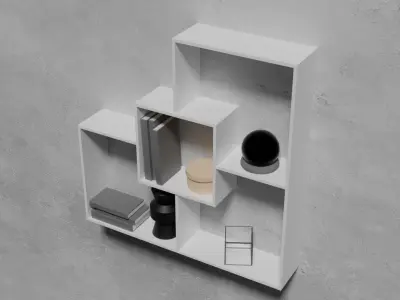 Shelf 08 3D model