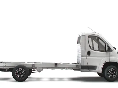 Fiat Ducato Chassis Truck Single Cab 4035 WB XL 2022 3D model