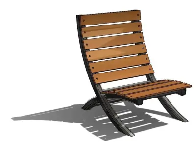 Furniture Design Beach Chair Free 3D model