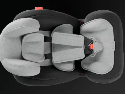 Child Car Seat 3D model