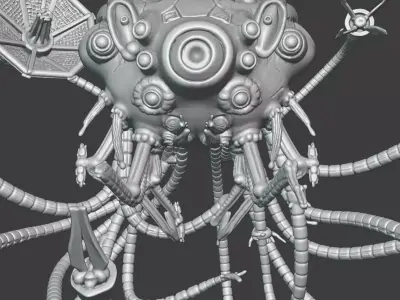 Sentinel The Matrix 3D print model