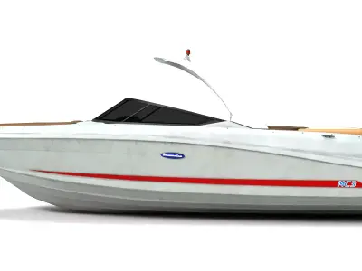 Luxury Boat Premium Performance Modern Design 3D model