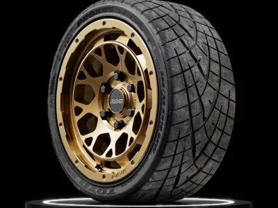 Toyo Proxes R1R 265 35 ZR18 3D model