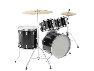 Drum Set 3D model purchase