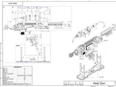 Flame Cannon - Legends Of Tomorrow - STL CAD - Commercial Use 3D print model