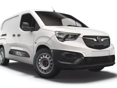Opel Combo LWB Edition Van 2021 3D model