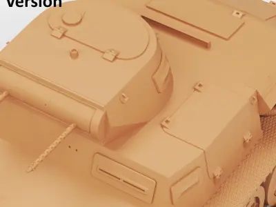 LKA Leichte Kampfwagen Ausland 3D print model