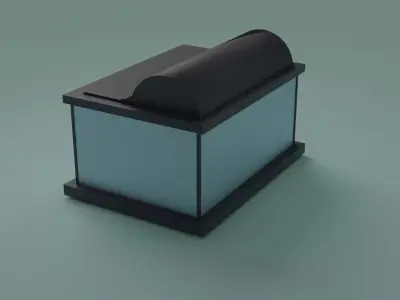 Plain Aquarium Free 3D model